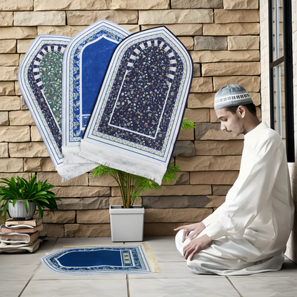 Portable thick non-slip prayer rug
