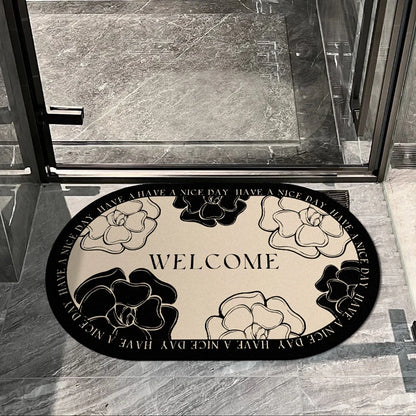 Luxury quick-dry non-slip bath mat