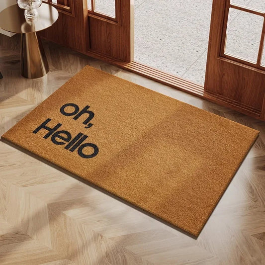 Silk Ring Entrance Door Mat Dirt-Resistant Non-Washable High-End Floor Mat