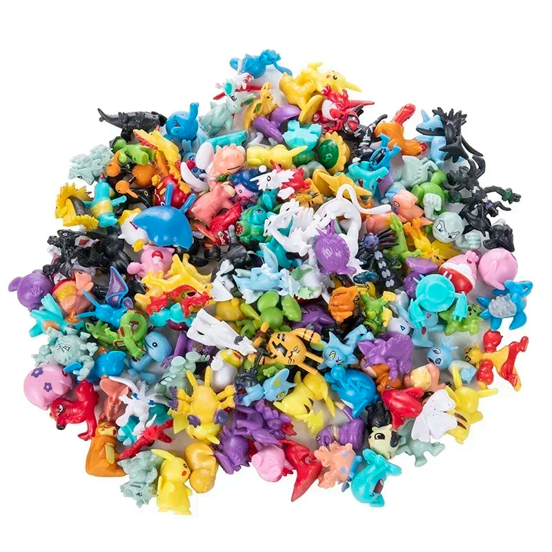 Pokemon Pikachu Mini Figure Model Set 24 144 Pieces
