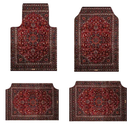 Bohemian American Retro Anti-Slip Washable Area Rug Set