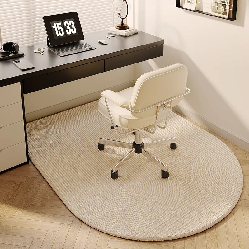 VIKAMA Study Floor Mat Non-Slip Computer Desk Chair Bedroom Bedside Carpet