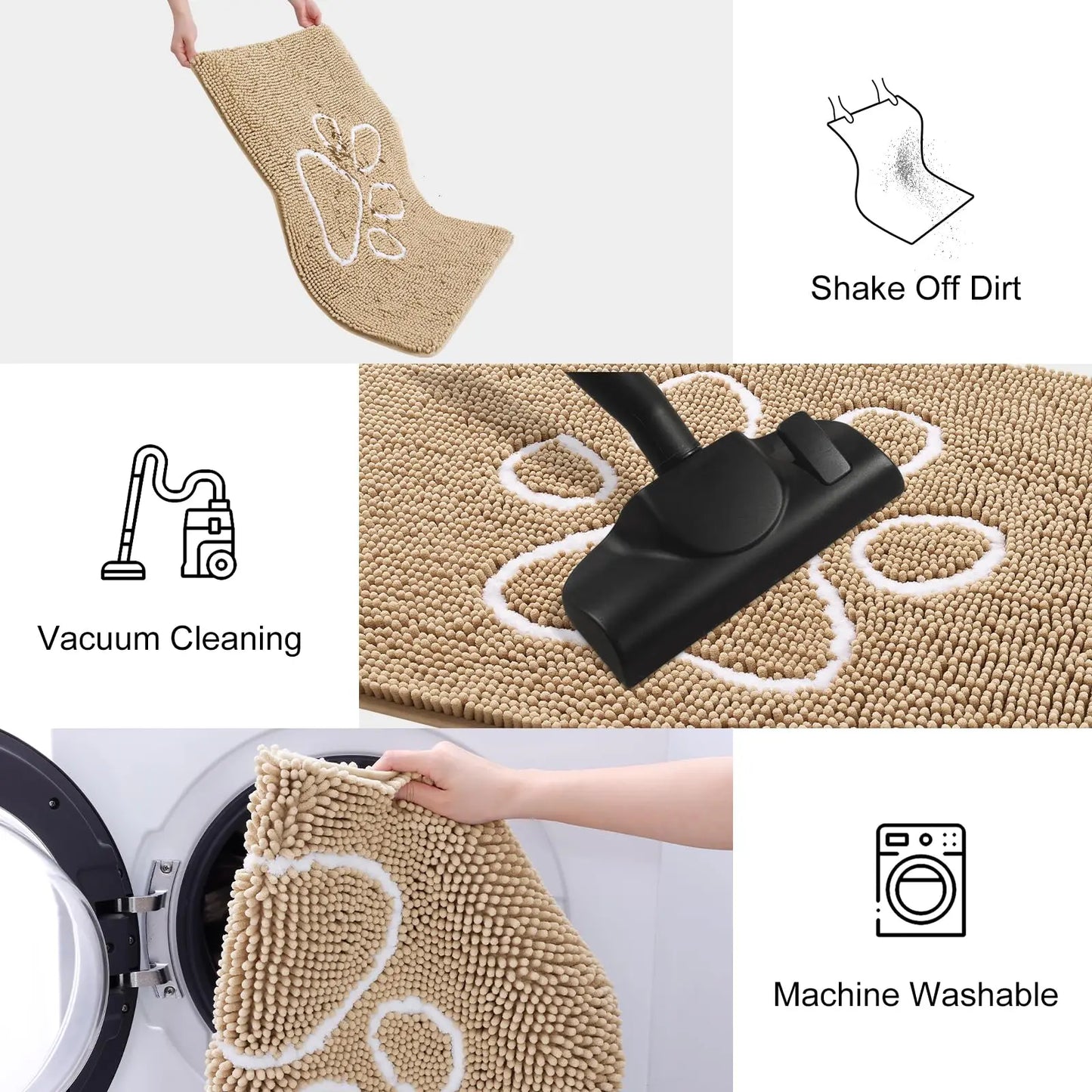OOlanly Dog Mud Trap Non-Slip Doormat
