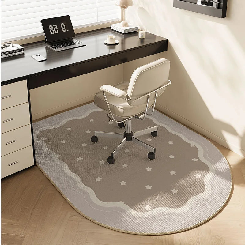 VIKAMA Computer Chair Anti-Slip Floor Mat / Desk Chair Pad