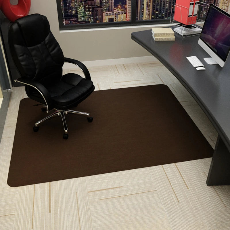 90×120 cm Office Chair Mat Computer Gaming Chair Mat Bedroom Living Room Desk Swivel Chair Carpet Floor Protector