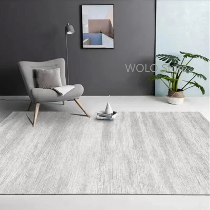 Nordic Ink Splash Abstract Washable Area Rug