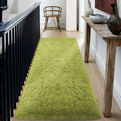 VIKAMA Plush Fluffy Bedroom Area Rug