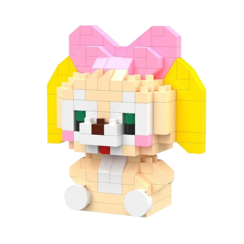 Disney LinaBell StellaLou Winnie Building Blocks Toy Set