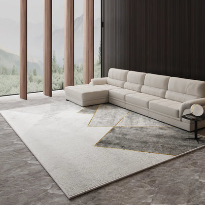 VIKAMA Nordic Light Luxury Large Area Living Room Carpet Sofa Coffee Table Bedroom Floor Mat