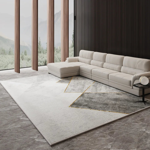 VIKAMA Nordic Light Luxury Large Area Living Room Carpet Sofa Coffee Table Bedroom Floor Mat