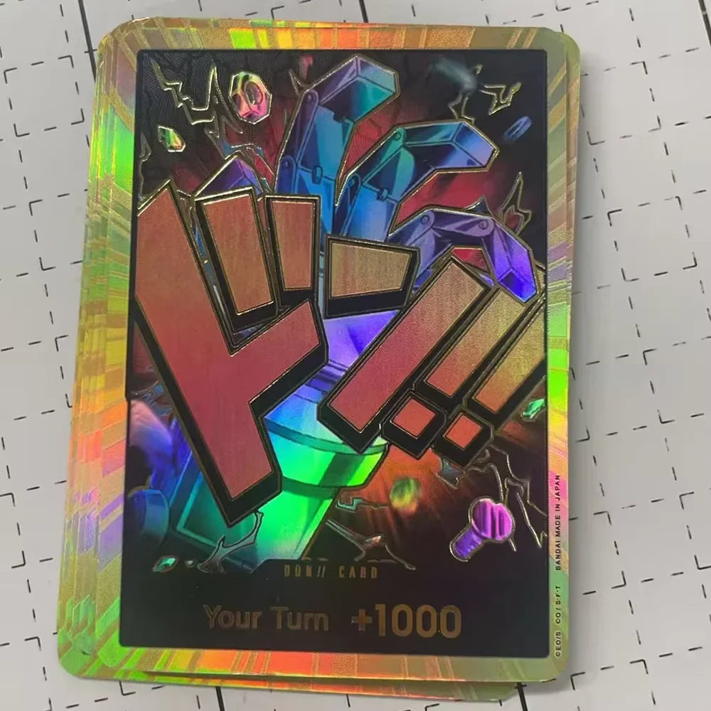 One Piece PRB01 Gold DON Super Parallel Foil Card