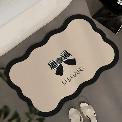 Luxury quick-dry non-slip bath mat