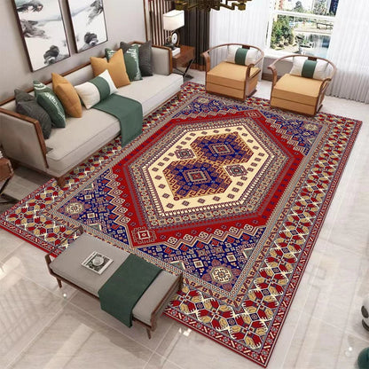 Oriental Red Persian Vintage Area Rug