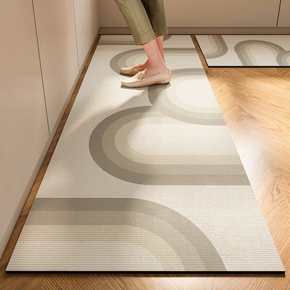 Diatom mud long kitchen anti-slip absorbent quick-dry mat