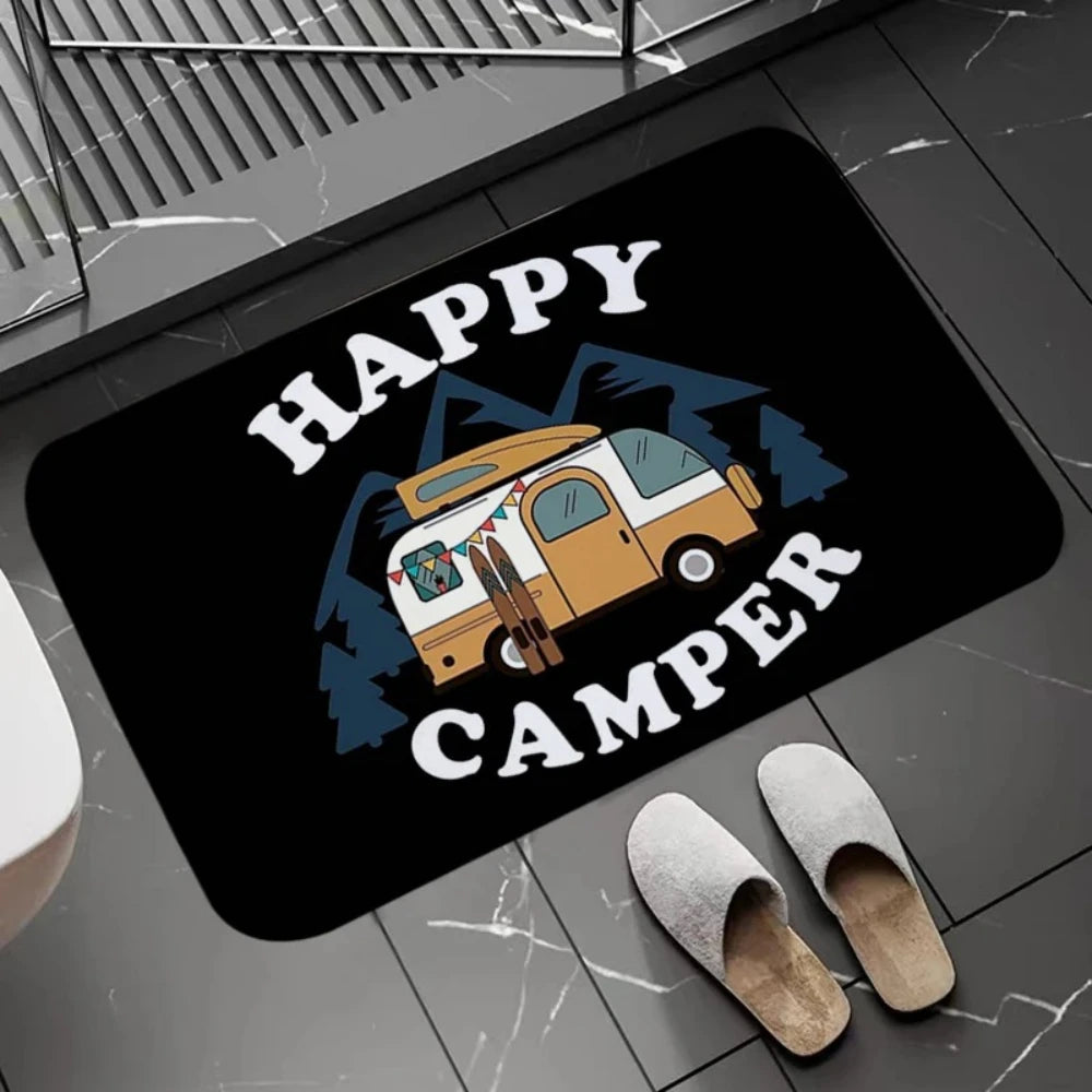 VIKAMA Camping Car Cartoon Non-Slip Entrance Mat