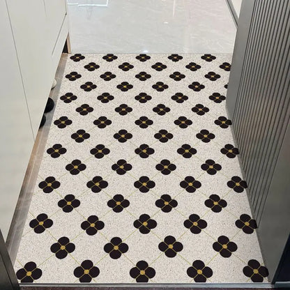 PVC washable anti-dirt cartoon door mat
