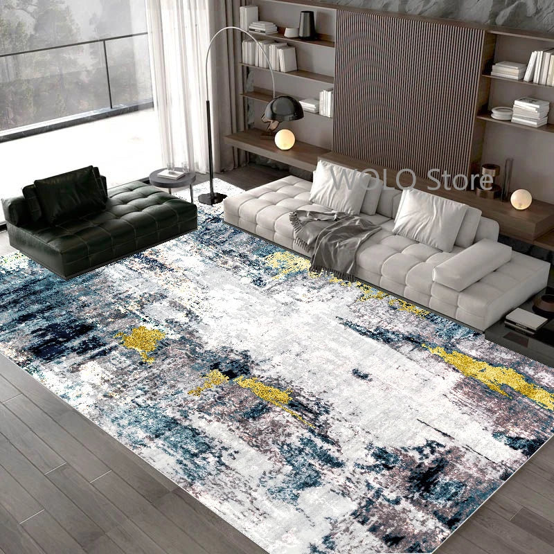 Nordic Abstract Design Washable Non-Slip Area Rug