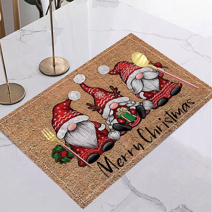 Christmas Bell Tree Snowflake Placemat