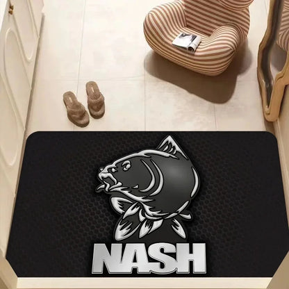 Fishing Logo Anti-Slip Floor Mat