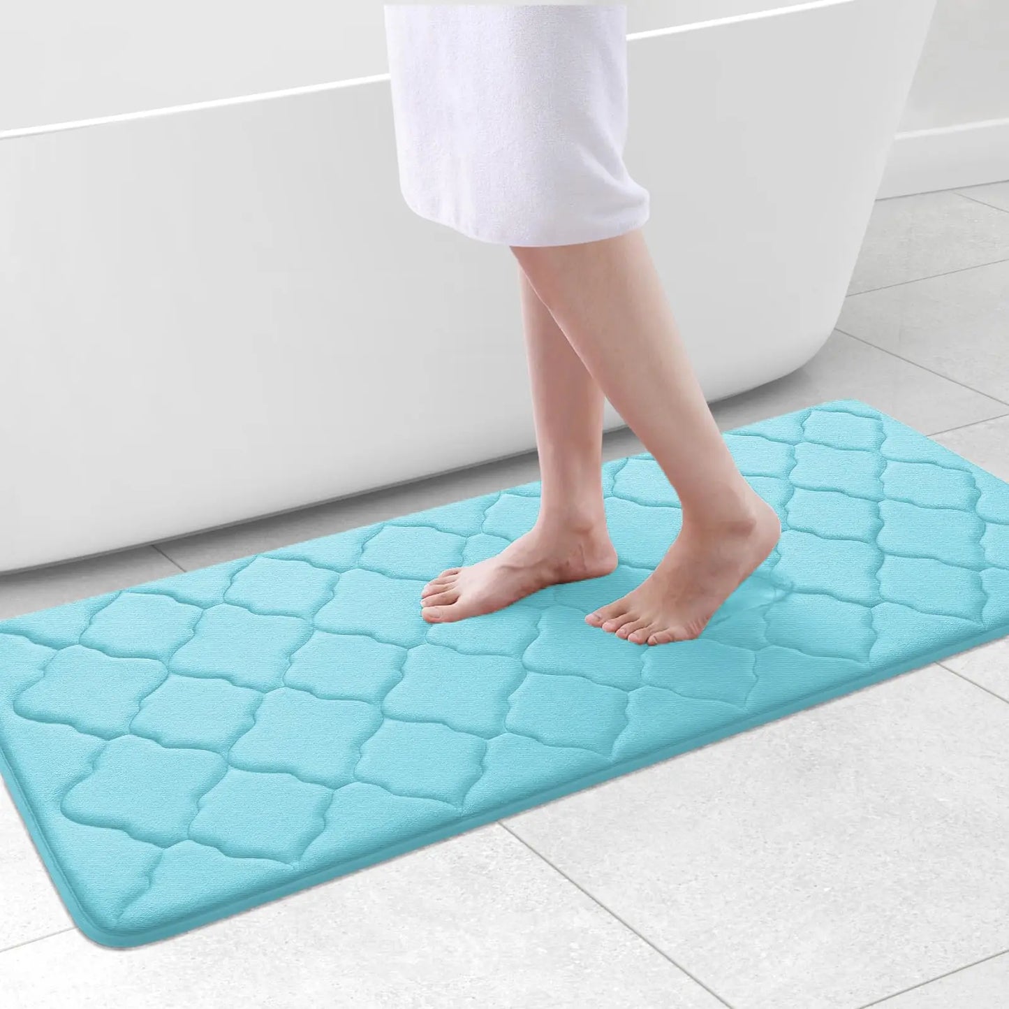 Olanly Memory Foam Soft Absorbent Bath Mat