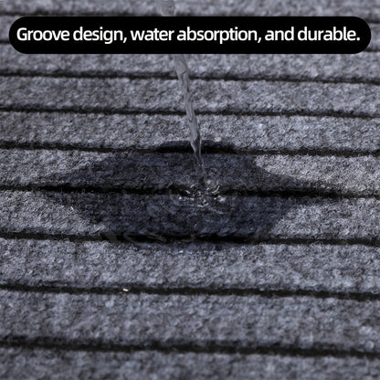 Large Striped Rubber-Back Corridor Carpet Non-Slip Washable Laundry Room Outdoor Area Rug Custom Size Home Decor