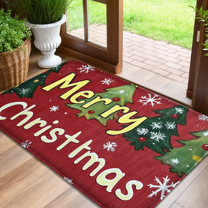 Entrance Non-Slip Floor Mat Water-Absorbent Foot Rug Machine Washable Bedroom Door Mat Home Decor