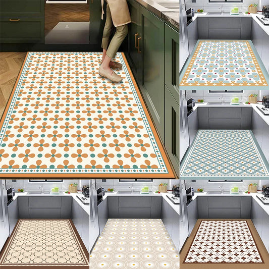 Waterproof PVC Non-Slip Kitchen Floor Mat