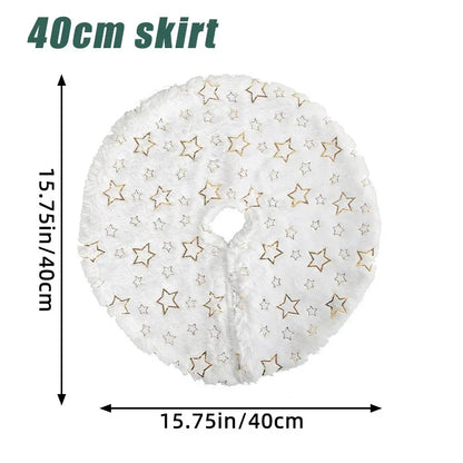 Creative Christmas tree skirt mat 38–40cm for decoration