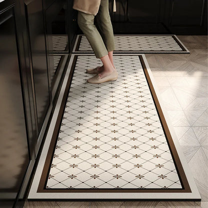 Modern Geometric Non-Slip Kitchen Area Rug