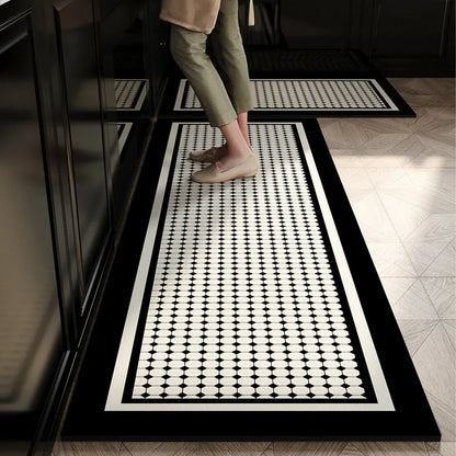 Modern Geometric Non-Slip Kitchen Area Rug