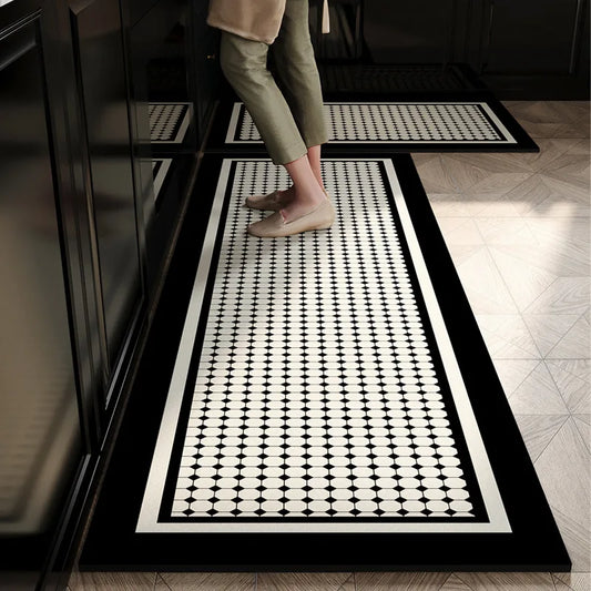 Modern Geometric Non-Slip Kitchen Area Rug