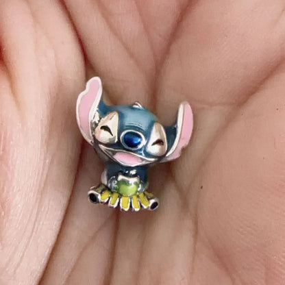 Disney 925 Silver Puppy Charm Bead For Bracelet Jewelry