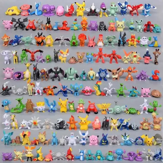 Pokemon Pikachu Mini Figure Model Set 24 144 Pieces