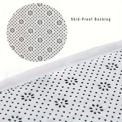 Thickened Curved Bathroom Absorbent Mat Non-Slip Shower Room Door Toilet Foot Entrance Mat