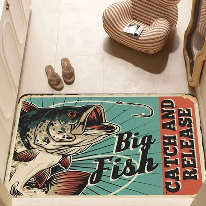 Nash Fishing Logo Anti-Slip Floor Mat