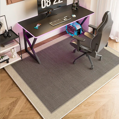 VIKAMA Swivel Chair Mat Gaming Office Bedroom Study Non-Slip Floor Carpet