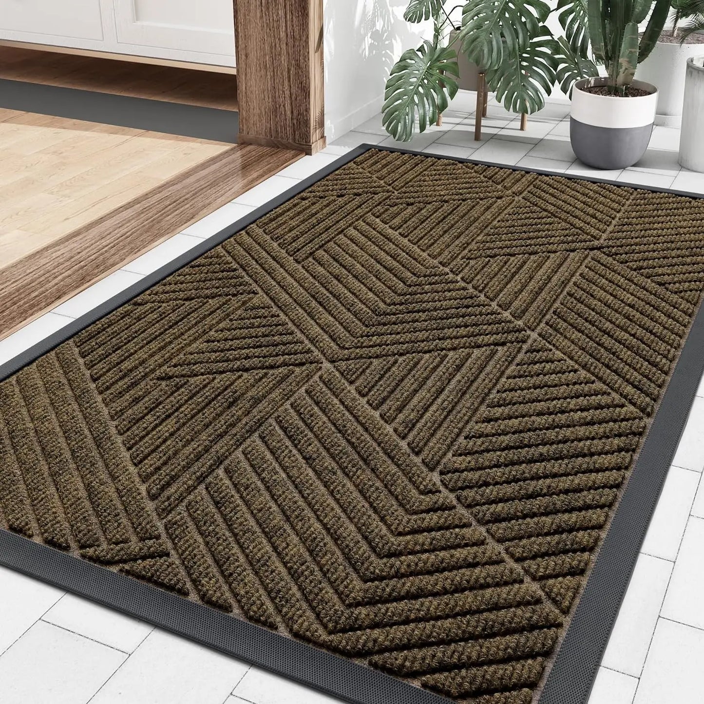 Olanly Low-Profile Non-Slip Heavy Duty Doormat