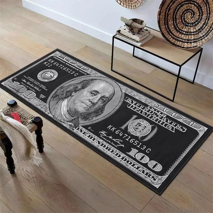 VIKAMA Dollar Stripe Creative Area Rug