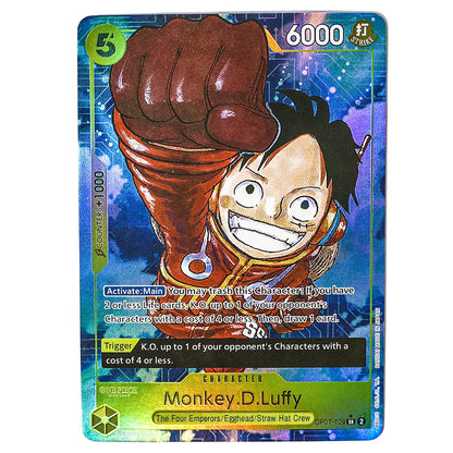 One Piece OPCG Frosted Laser Blue Core Card Set
