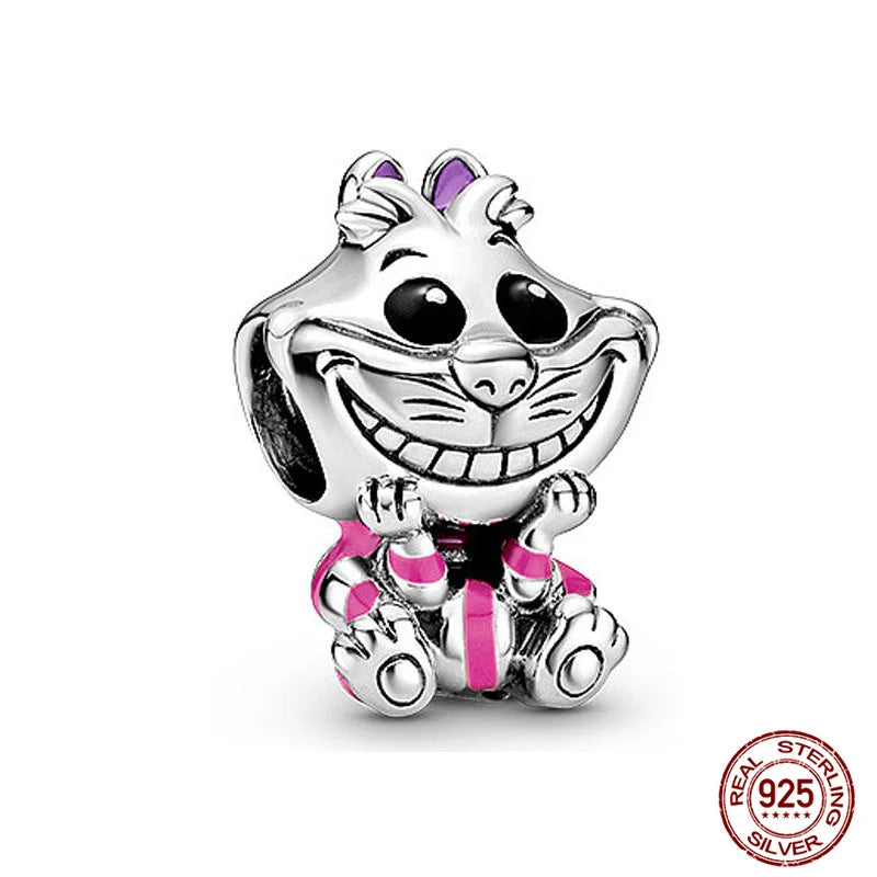 Disney S925 Sterling Silver Charm Beads For Women Bracelet