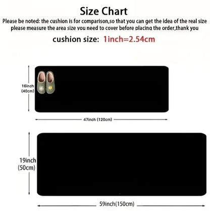 Non-Slip Floral Retro Runner Rug