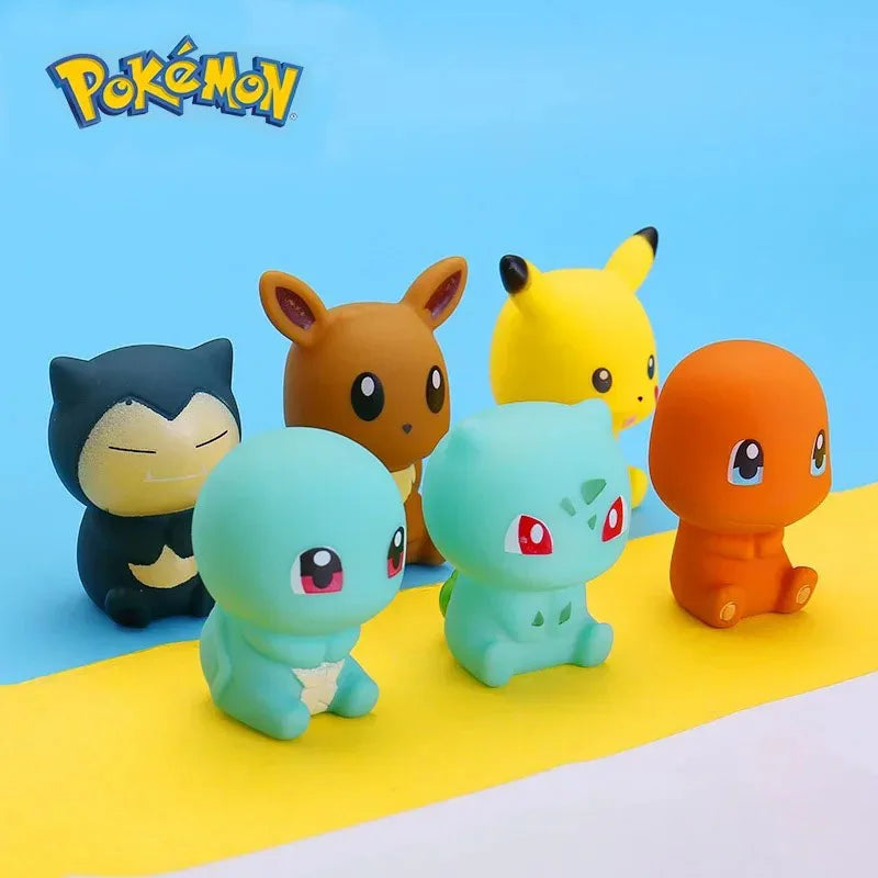 Pokemon Pikachu Bath Toy Set 6PCS