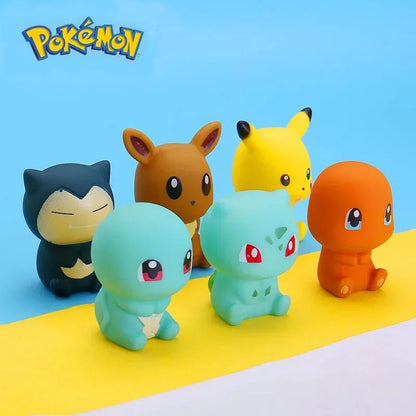 Pokemon Pikachu Bath Toy Set 6PCS
