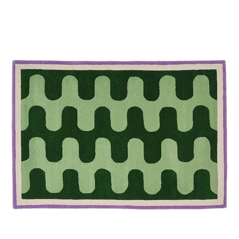 Nordic Vintage Irregular Washable Soft Area Rug