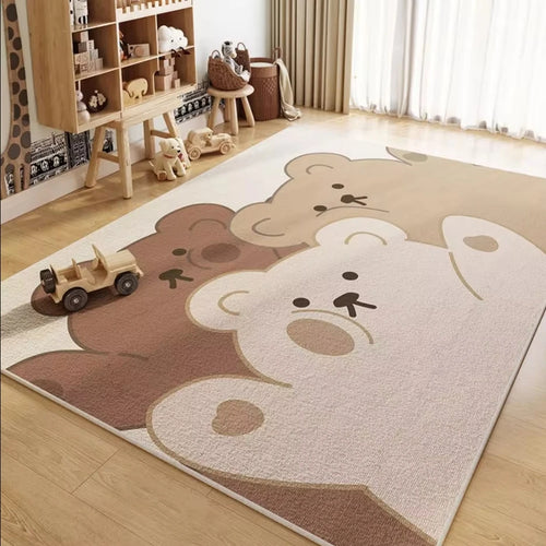 VIKAMA Kids Playroom Crawling Area Rug