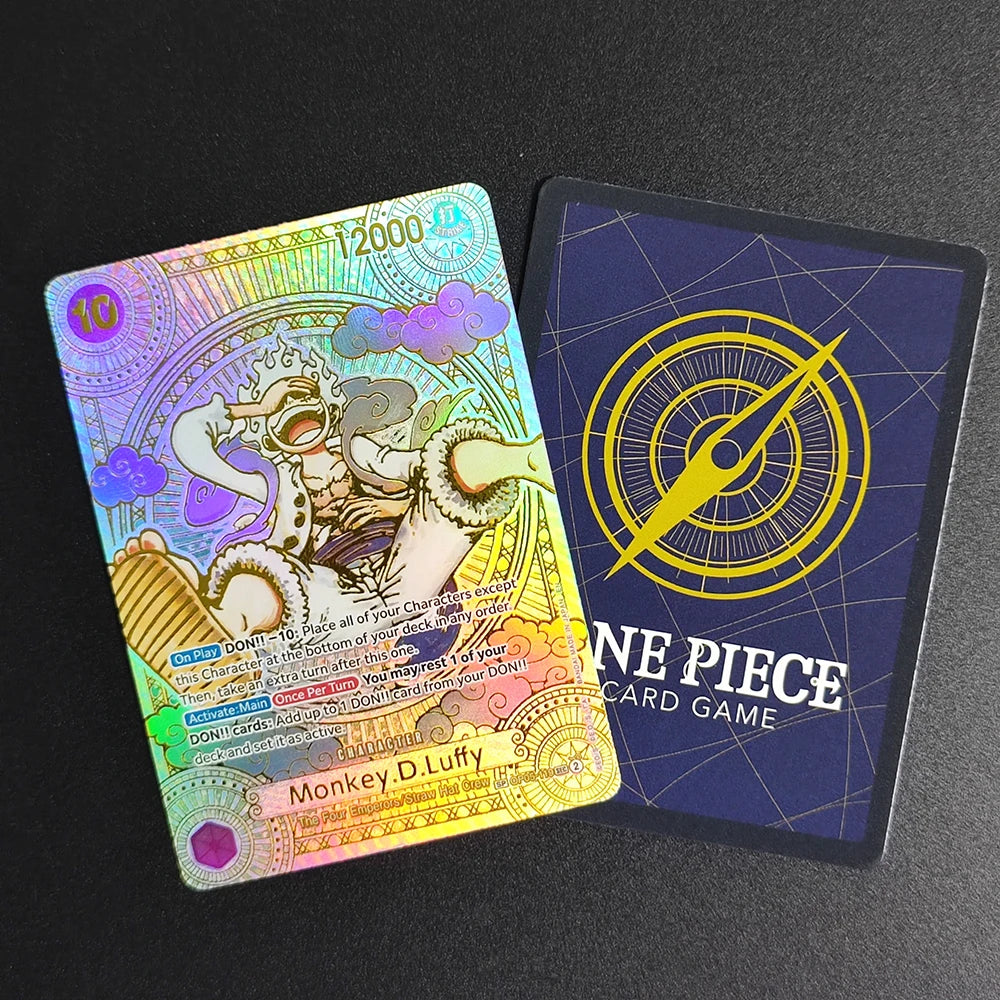 One Piece Gold Manga Luffy Teach SEC Card Set