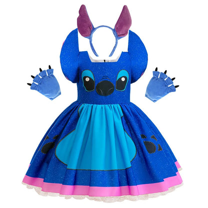 Disney Stitch Baby Role Play Costume Dress Set