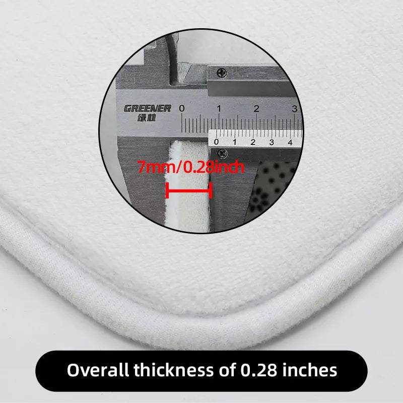 Cartoon Fish Bathroom Mat Non-Slip Absorbent Shower Room Carpet Machine Washable Floor Rug Home Decor