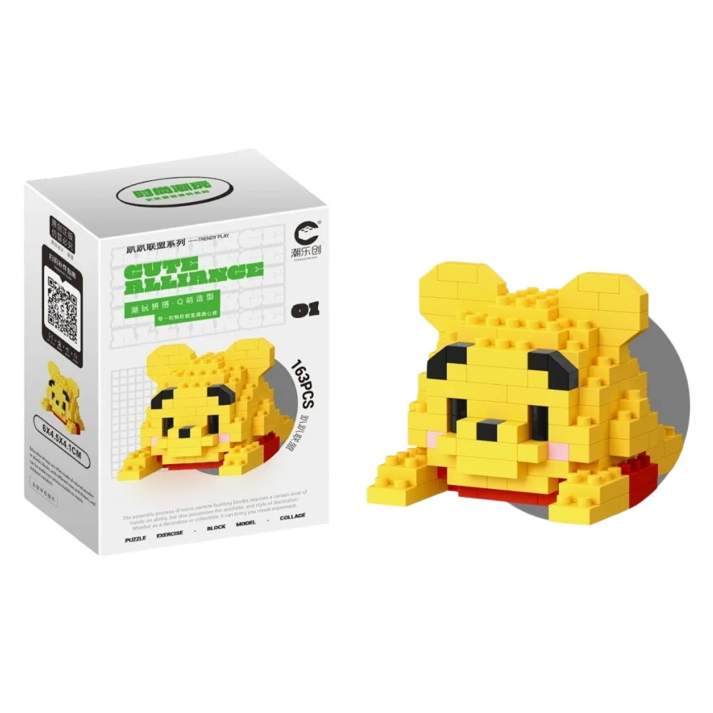 Disney LinaBell Winnie Mini Building Blocks DIY Toy Set