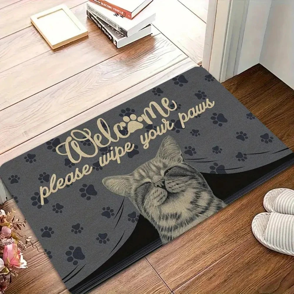 VIKAMA Sweet Home Non-Slip Welcome Doormat